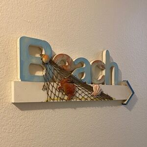 Beach Wall Decor with Seashells